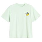 Cool Club, T-shirt chłopięcy, oversize, turkusowy