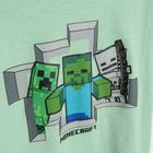 Cool Club, T-shirt chłopięcy, zielony, Minecraft