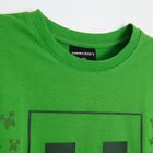 Cool Club, T-shirt chłopięcy, zielony, Minecraft