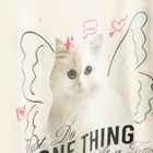 Cool Club, T-shirt dziewczęcy, beżowy