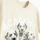 Cool Club, T-shirt dziewczęcy, beżowy