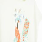 Cool Club, T-shirt dziewczęcy, biały