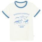 Cool Club, T-shirt dziewczęcy, biały