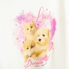 Cool Club, T-shirt dziewczęcy, biały