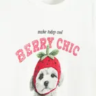 Cool Club, T-shirt dziewczęcy, biały