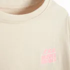 Cool Club, T-shirt dziewczęcy, crop top, beżowy