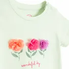 Cool Club, T-shirt dziewczęcy, miętowy