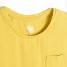 Cool Club, T-shirt dziewczęcy, musztardowy