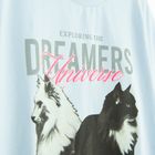 Cool Club, T-shirt dziewczęcy, niebieski