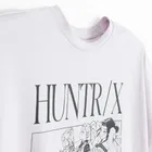 Cool Club, T-shirt dziewczęcy, oversize, fioletowy, K-Pop Demon Hunters