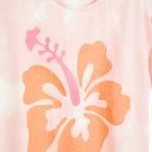 Cool Club, T-shirt dziewczęcy, oversize, różowy