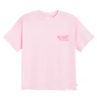 Cool Club, T-shirt dziewczęcy, oversize, różowy