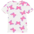 Cool Club, T-shirt dziewczęcy, prążkowany, mix, zestaw, 2 szt.