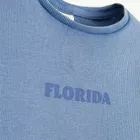 Cool Club, T-shirt dziewczęcy, prążkowany, niebieski