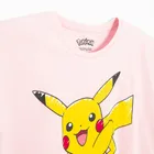 Cool Club, T-shirt dziewczęcy, różowy, Pokemon
