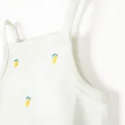 Cool Club, Top dziewczęcy, prążkowany, biały