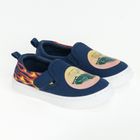 Cool Club, Trampki slip on chłopięce, granatowe, Hot Wheels