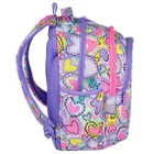 CoolPack, Jerry, plecak szkolny, 3-komorowy, Pastel Hearts