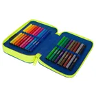 CoolPack, Jumper 2, piórnik rozkładany, podwójny, z wyposażeniem, Football 2T