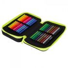 CoolPack, Jumper 2, piórnik rozkładany, podwójny, z wyposażeniem, Gradient Lemon