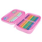 CoolPack, Jumper 2, piórnik rozkładany, podwójny, z wyposażeniem, Pastel Powder Pink