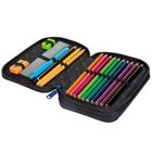 CoolPack, Jumper 3, piórnik rozkładany, podwójny z wyposażeniem, Football Blue