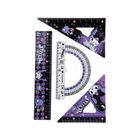 CoolPack, Kuromi, zestaw geometryczny, 4 szt.