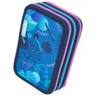 CoolPack, Lilo i Stitch, Jumper 3, piórnik rozkładany, potrójny, z wyposażeniem, Blue