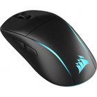 Corsair, M75 Wireless, mysz gamingowa, RGB, czarna