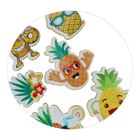Craft With Fun, naklejki, ananasy