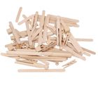 Craft With Fun, patyczki drewniane w tubaie, 100 szt.