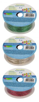 Craft With Fun, sznurek ozdobny, 5m, 1 szt.