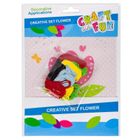 Craft With Fun, wielkanocny kwiat, zestaw kreatywny