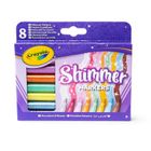 Crayola, flamastry błyszczące, 8 szt.