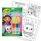 Crayola, Koci Domek Gabi, kolorowanka z łamigłówkami i flamastrami