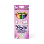 Crayola, kredki ołówkowe, pastelowe, 12 szt.