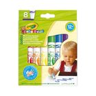 Crayola, Mini Kids, flamastry zmywalne, 8 szt.