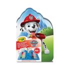 Crayola, Psi Patrol, zestaw artystyczny z kolorowankami, naklejkami i flamastrami, 47 elementów