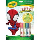 Crayola, Spidey i super-kumple, kolorowanka z łamigłówkami i flamastrami