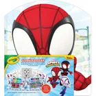 Crayola, Spidey i super-kumple, zestaw artystyczny z kolorowankami, flamastrami, kredkami, naklejkami, 40 elementów
