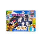 Crayola, Washimals, Psi Patrol, figurki do kolorowania zmywalnymi flamastrami, 4 szt.