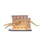 Cubic Fun, Natural Museum, Płetwal Błękitny, puzzle 3D LED, 223 elementy