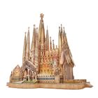 Cubic Fun, Sagrada Familia, puzzle 3D, LED, 696 elementów