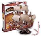 Cubic Fun, Żaglowiec Mayflower, puzzle 3D, 111 elementów