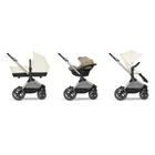 Cybex, Eos Lux, TPE, wózek wielofunkcyjny 2w1, Seashell Beige