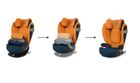 Cybex, Pallas S-Fix, fotelik samochodowy, 9-36 kg, Fancy Pink
