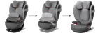 Cybex, Pallas S-Fix, fotelik samochodowy, Pepper Black, Dark Grey, 9-36 kg