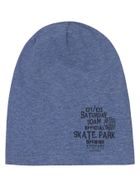 Czapka chłopięca, niebieska, niebieska, Döll