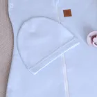 Czapka chłopięca, niebieska, zestaw, 2 szt., MimiNu