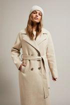 Czapka damska, beżowa, Moodo